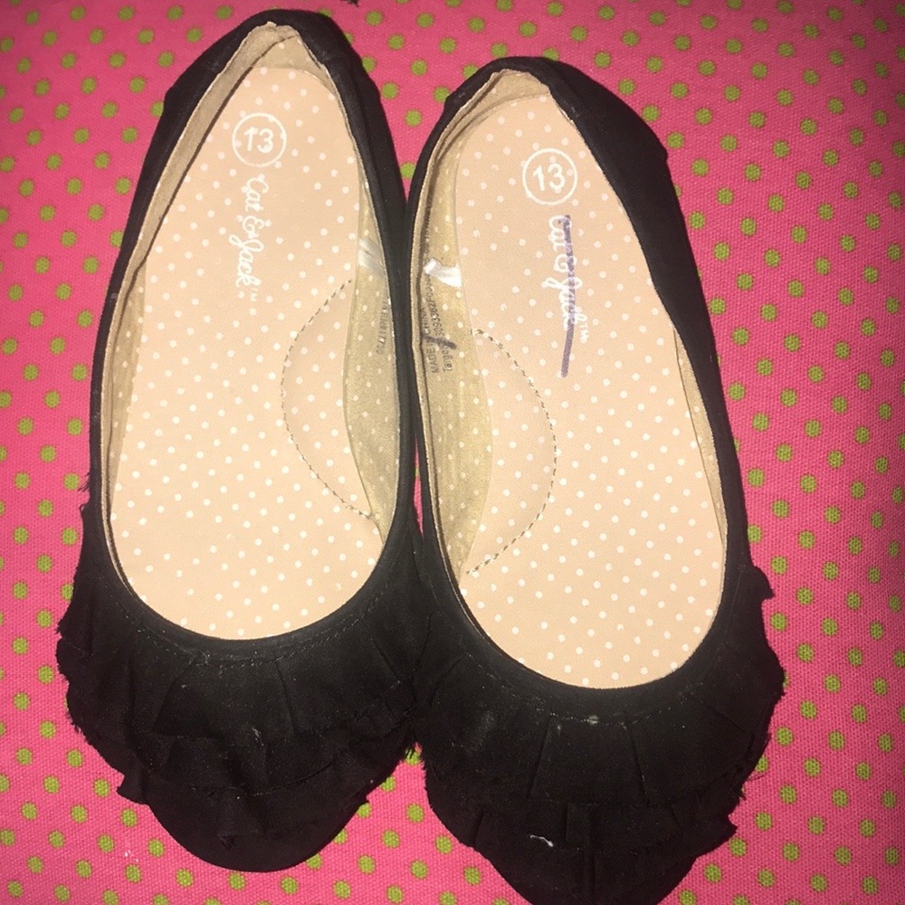 Cat & Jack black suede